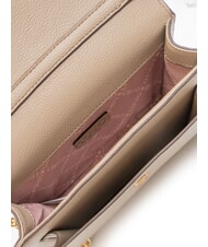 LIUJO CALIWEN Geantă mică de umăr cu clapă taupe de deșert - Genți femei - 5