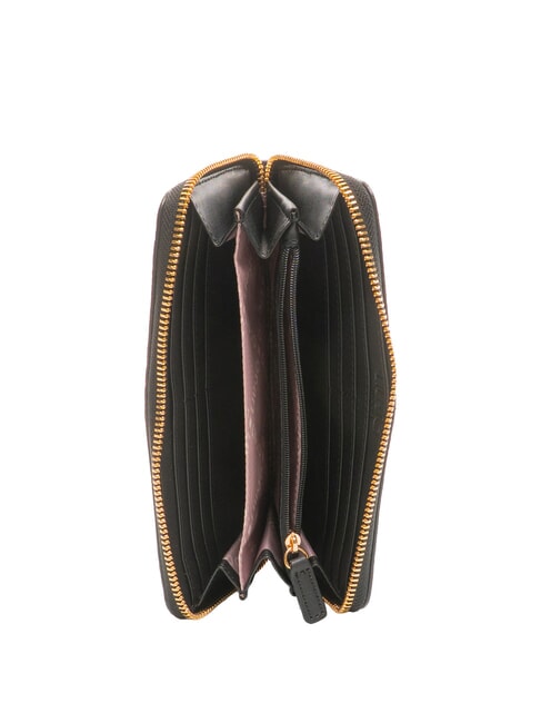 CALIWEN Portofel mare cu fermoar BLACK - Portofele femei