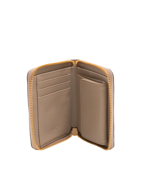 CALIWEN Portofel mediu cu fermoar taupe de deșert - Portofele femei