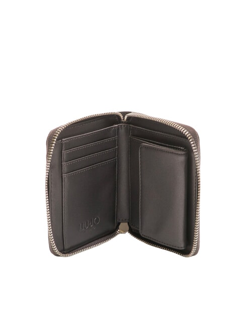 CALIWEN Portofel mediu cu fermoar antracit met. - Portofele femei