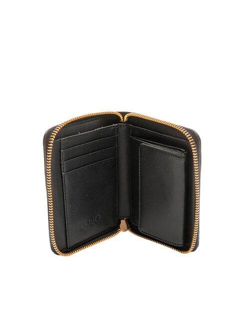 CALIWEN Portofel mediu cu fermoar BLACK - Portofele femei