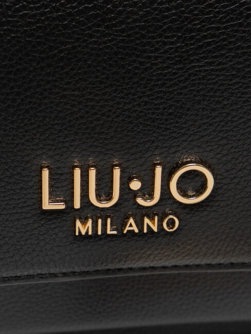 CALIWEN Geantă mică de umăr cu clapă BLACK - Genți femei