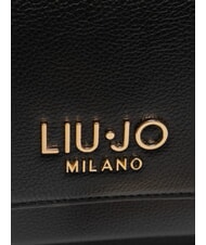 LIUJO CALIWEN Geantă mică de umăr cu clapă BLACK - Genți femei - 3