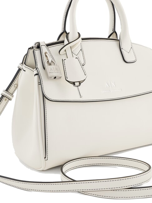 JANE  Geanta de mana, cu bareta de umar jurnal/negru - Genți femei