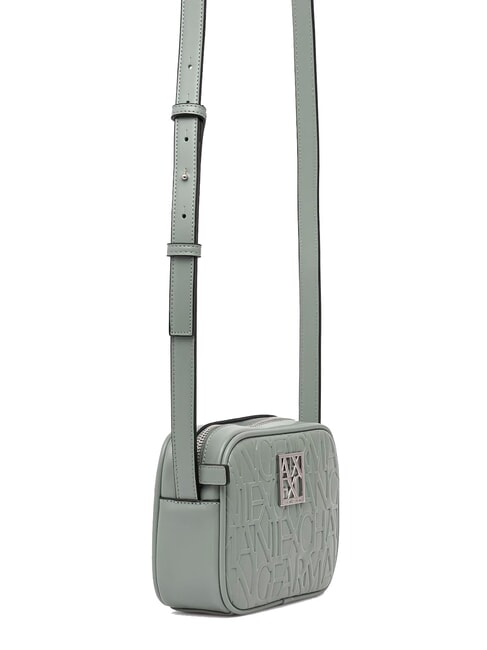 LOGO EMBOSSED Mini geantă de umăr salvie - Genți femei