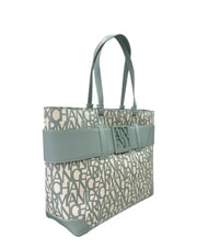 ARMANI EXCHANGE SUSIE Geantă shopper cu logo peste tot - Genți femei