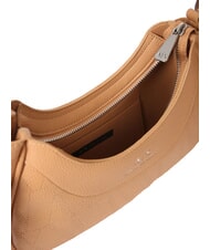 ARMANI EXCHANGE WAVE Geantă de umăr perforată medie roz camel - Genți femei - 5