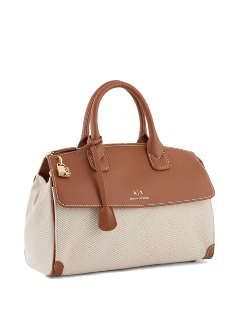 JANE Geantă de mână cu curea de umăr whisky - Genți femei