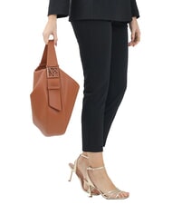 ARMANI EXCHANGE SUSIE SOFT Geantă de umăr mare whisky - Genți femei - 4