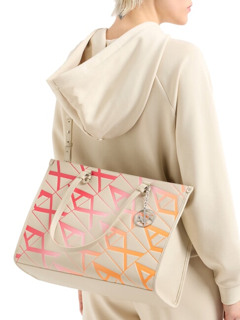 GYNGER DEGRADE Geantă de cumpărături de umăr vale/degradare - Genți femei