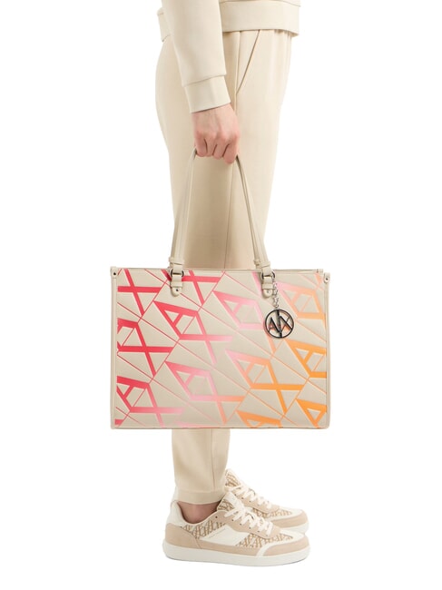 GYNGER DEGRADE Geantă de cumpărături de umăr vale/degradare - Genți femei