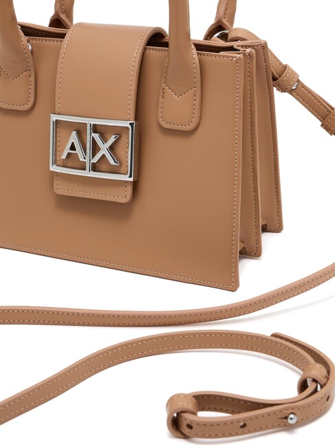 JODIE Geantă mini satchel roz camel - Genți femei