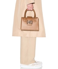 ARMANI EXCHANGE JODIE Geantă mini satchel roz camel - Genți femei - 7