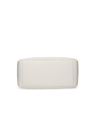 ARMANI EXCHANGE WAVE Geantă mare perforată alb strălucitor - Genți femei - 6