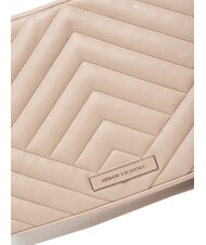 ARMANI EXCHANGE VICTORIA Geantă matlasată tip sac miraj de trandafir - Genți femei - 4