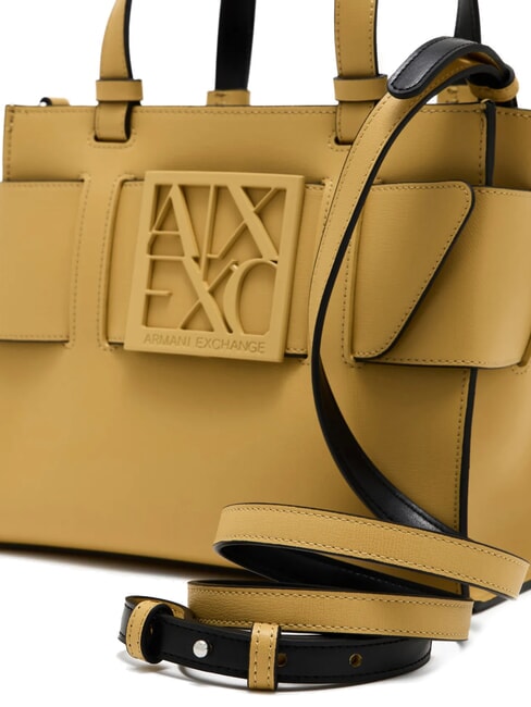 SUSIE Geantă de mână, cu curea de umăr bambus - Genți femei