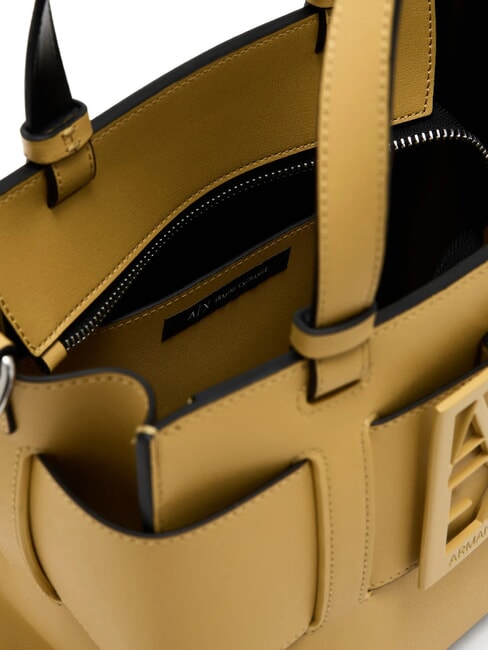 SUSIE Geantă de mână, cu curea de umăr bambus - Genți femei