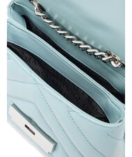 ARMANI EXCHANGE A|X MATELASSE Mini geanta de umar reflexie întunecată - Genți femei - 6