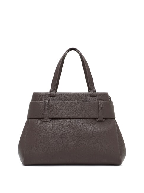 SUSIE SOFT Geanta de umar cu catarama ciocolată fierbinte - Genți femei