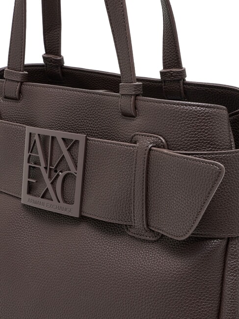 SUSIE SOFT Geanta de umar cu catarama ciocolată fierbinte - Genți femei