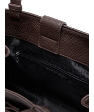 ARMANI EXCHANGE SUSIE SOFT Geanta de umar cu catarama ciocolată fierbinte - Genți femei - 5