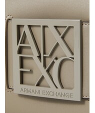 ARMANI EXCHANGE A|X BUCKLE Geanta de umar biban brun - Genți femei - 4