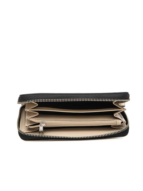 PORTAFOGLIO ZIP AROUND Cu Polsierina vale - Portofele femei
