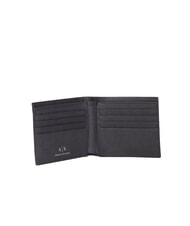 ARMANI EXCHANGE BARCELONA Portofel bifold din piele Saffiano - Portofele bărbați