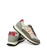 ARMANI EXCHANGE A|X Adidași r.cash+off wht+or.fl - Pantofi bărbați - 5