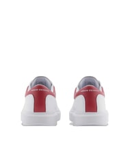 ARMANI EXCHANGE ACTION Tenisi din piele op.white+cardinal - Pantofi bărbați - 4