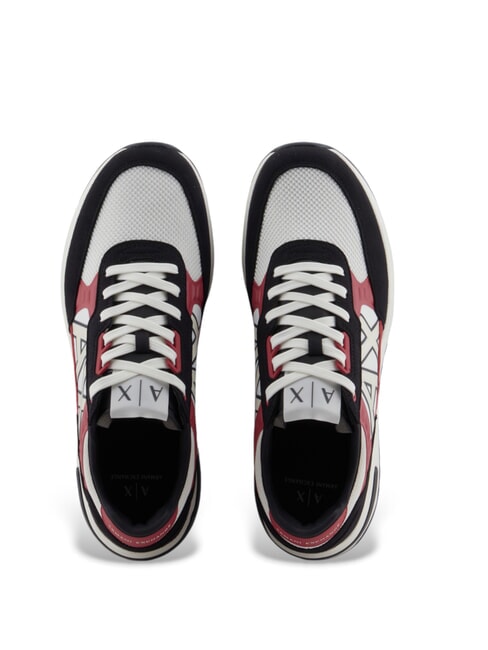 DUSSELDORF Adidași Man alb+cardin+bleumarin - Pantofi bărbați