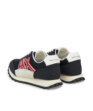 ARMANI EXCHANGE A|X Adidași bleumarin închis + cardinal - Pantofi bărbați - 5