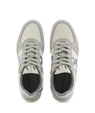 ARMANI EXCHANGE RIO Adidași gri+verde înghețat - Pantofi femei - 4