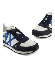 ARMANI EXCHANGE RIO Adidași mici bleumarin închis + alb-gălbui - Pantofi bărbați - 3
