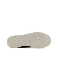 ARMANI EXCHANGE A|X Teniși cu bandă laterală contrastantă alb-gălbui + bleumarin închis - Pantofi bărbați - 6