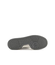 ARMANI EXCHANGE A|X Teniși cu bandă laterală contrastantă alb-gălbui + gri neutru - Pantofi bărbați - 6