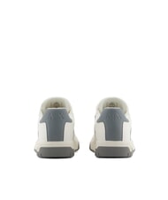 ARMANI EXCHANGE A|X Teniși cu bandă laterală contrastantă alb-gălbui + gri neutru - Pantofi bărbați - 5
