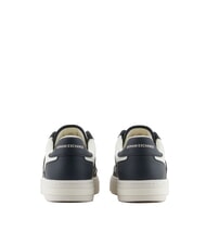 ARMANI EXCHANGE A|X Teniși cu inserții contrastante Off White + Jet Set - Pantofi bărbați - 5