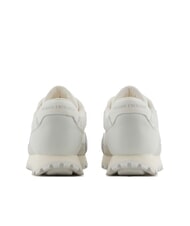 ARMANI EXCHANGE A|X Teniși cu logo integral gri deschis + alb-gălbui - Pantofi femei - 5