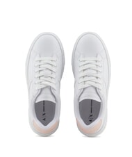 ARMANI EXCHANGE A|X Adidași alb op.+roza deschis - Pantofi femei - 5