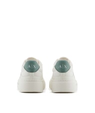 ARMANI EXCHANGE A|X Teniși cu logo contrastant alb &icirc;nchis+verde &icirc;nchis - Pantofi femei - 3