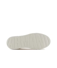 ARMANI EXCHANGE A|X Teniși cu logo contrastant alb închis+verde închis - Pantofi femei - 6