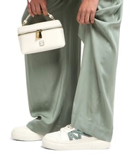 ARMANI EXCHANGE A|X Teniși cu logo contrastant alb &icirc;nchis+verde &icirc;nchis - Pantofi femei - 7