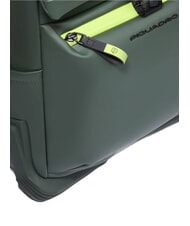 PIQUADRO CORNER SPECIALE GOMMATO Rucsac pentru laptop cu roll-top VERDE - Rucsacuri pentru laptop - 5