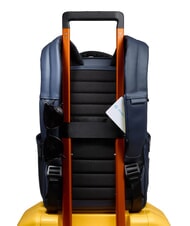 PIQUADRO CORNER SPECIALE GOMMATO  Rucsac pentru laptop de 14", extensibil albastru - Rucsacuri pentru laptop - 4