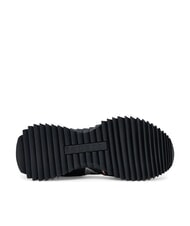 GUESS BAIL Teniși sport din piele mixtă BLACK - Pantofi femei - 6