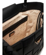 GUESS MAYLEE Geantă de cumpărături țesută BLACK - Genți femei - 5