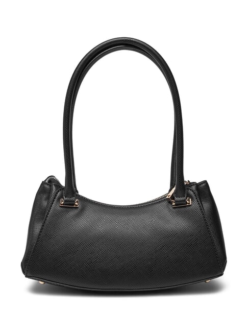 ROSALBA Geantă de umăr cu imprimeu Saffiano BLACK - Genți femei