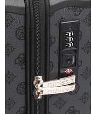 GUESS WILDER 18 Cărucior pentru bagaje de mână gri închis - Bagaje de mână - 4
