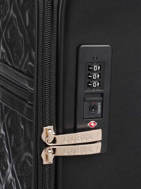 ADELASIA 18 Cărucior pentru bagaje de mână BLACK - Bagaje de mână